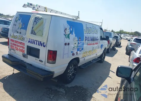 2012 Ford E-150 Commercial z USA, uszkodzony, nr VIN 1FTNE1EW5CDB11019